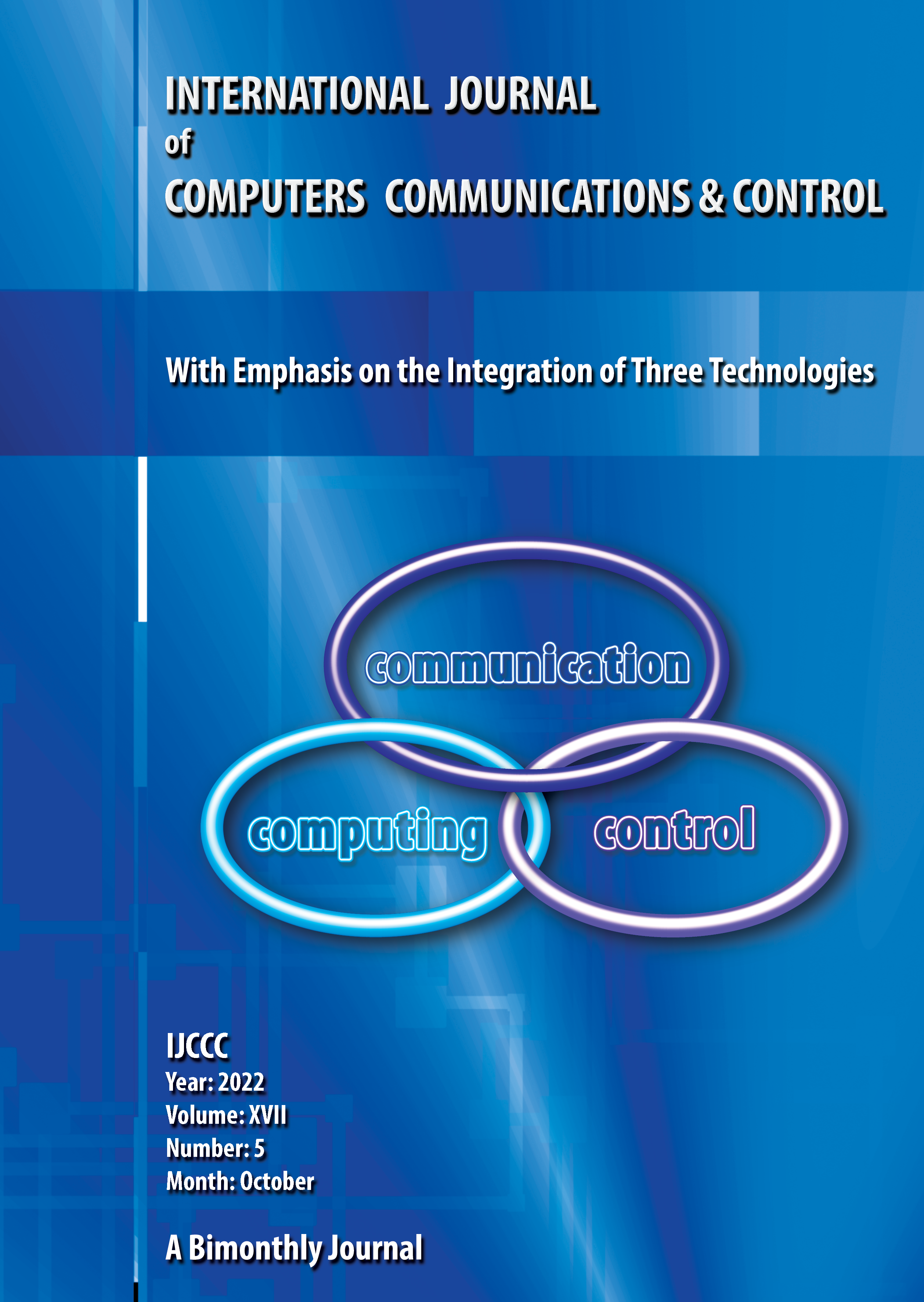 					View Vol. 17 No. 5 (2022): International Journal of Computers Communications & Control (October)
				
